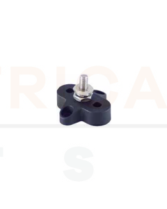 Prolec JBSM10B Single Stud Junction Block - 34mm Black