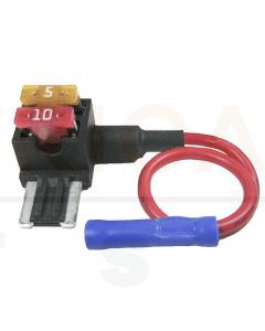 10A In-Line Fuse Holder Low Profile Minifuse Add A Circuit 