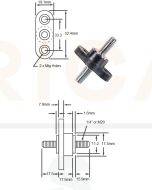 Bussmann C2791 Stud Type Feed Through Junction Block