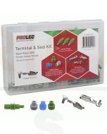 Terminal and Seal Kit for Delphi Metri-Pack 280 Series Sealed Tanged - 170 piece